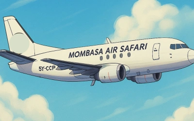 Pesawat Jatuh Bawa Wisatawan Asing Menuju Cagar Alam Kenya, 11 Tewas